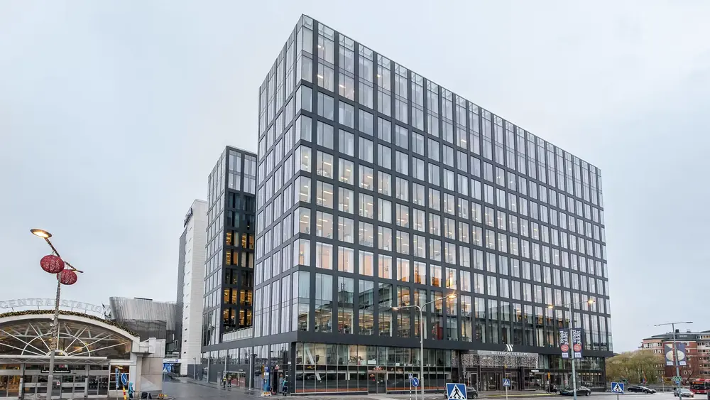 Waterfront Building by Stockholm Central Station
